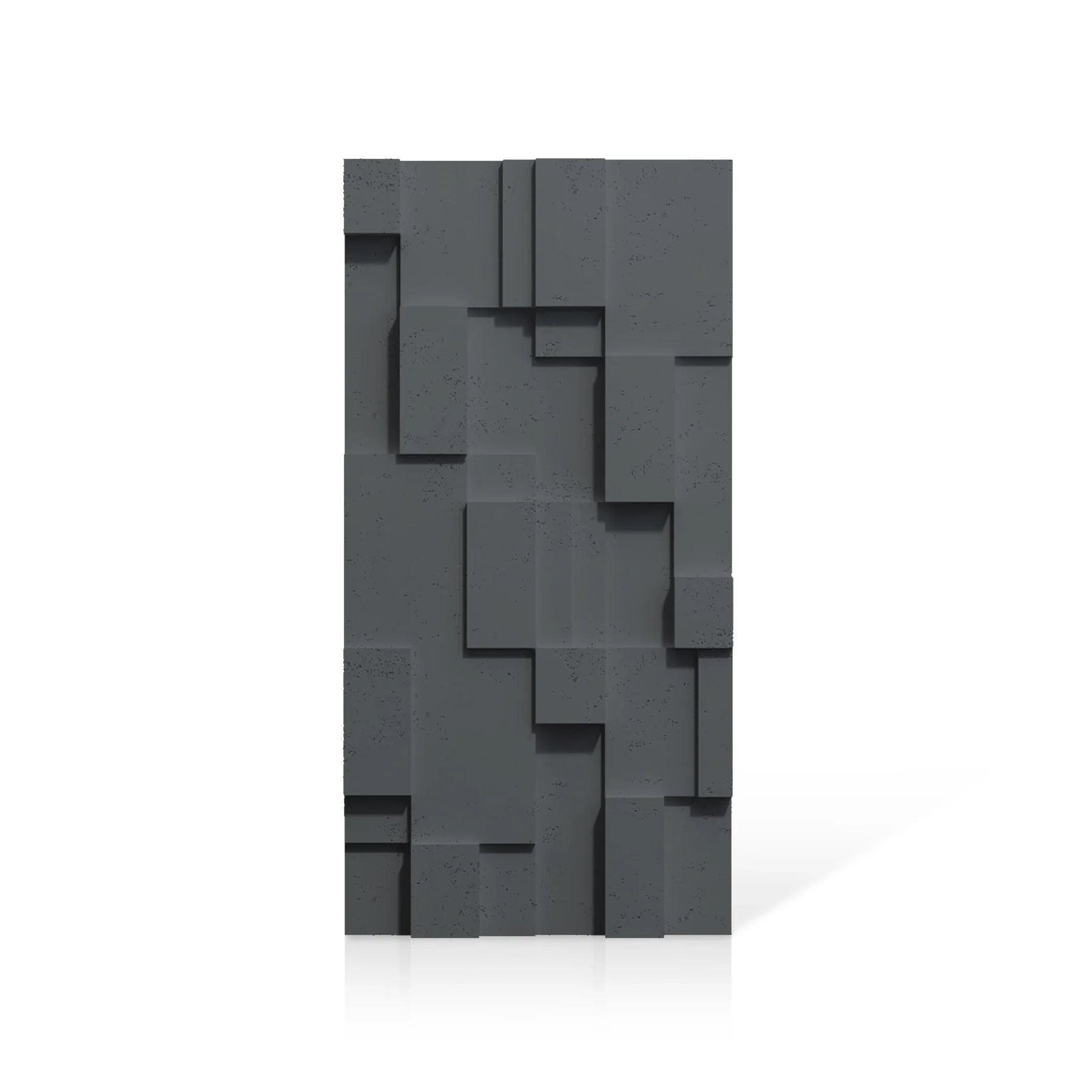 3D Concrete Wall Panels STAIRS colour swatch on white background DecorMania.eu